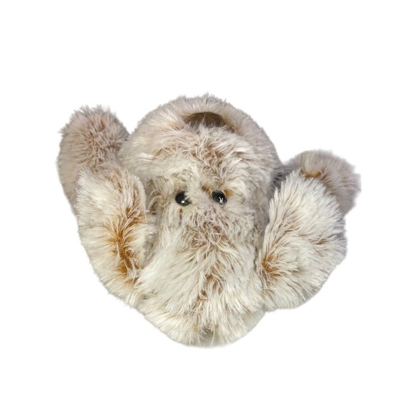 Fiesta Jesus Loves Me Puppy Dog w/ScarfPlush Stuffed Animal Two Tone Ivory Brwn - Picture 10 of 11